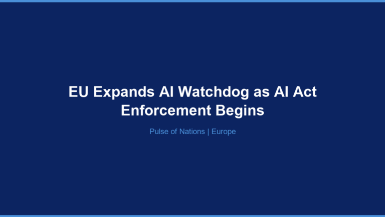 EU Expands AI Watchdog as AI Act Enforcement Begins