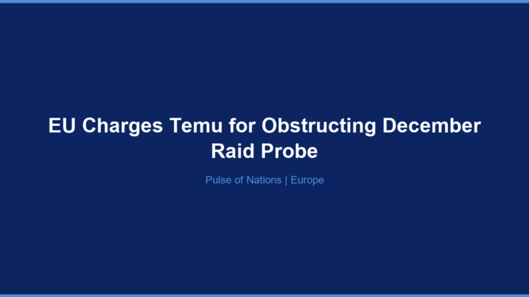 EU Charges Temu for Obstructing December Raid Probe