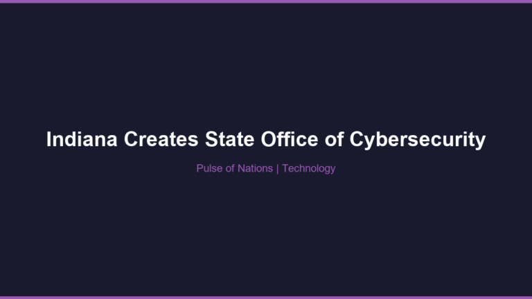Indiana Creates State Office of Cybersecurity