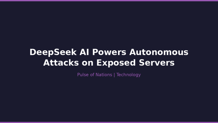 DeepSeek AI Powers Autonomous Attacks on Exposed Servers