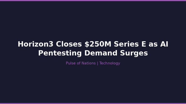 Horizon3 Closes $250M Series E as AI Pentesting Demand Surges