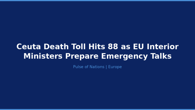 Ceuta Death Toll Hits 88 as EU Interior Ministers Prepare Emergency Talks