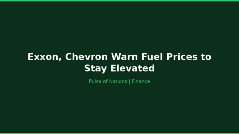 Exxon, Chevron Warn Fuel Prices to Stay Elevated