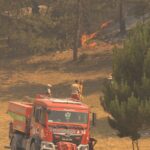 Weeks-Long Wildfire Forces Evacuations Near Belgrade