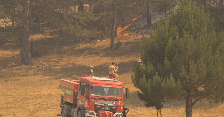 Weeks-Long Wildfire Forces Evacuations Near Belgrade