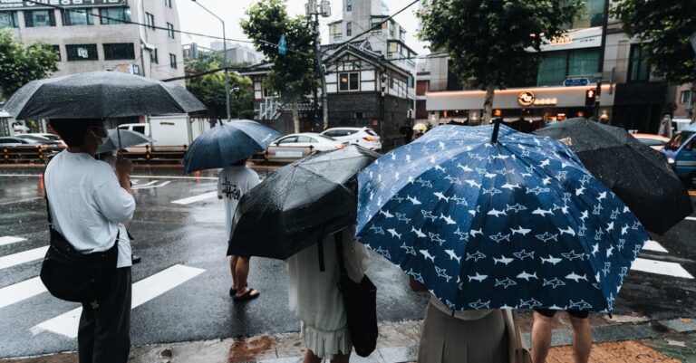 South Korea Raises Landslide Alerts as Heavy Rain Hits Most of Country