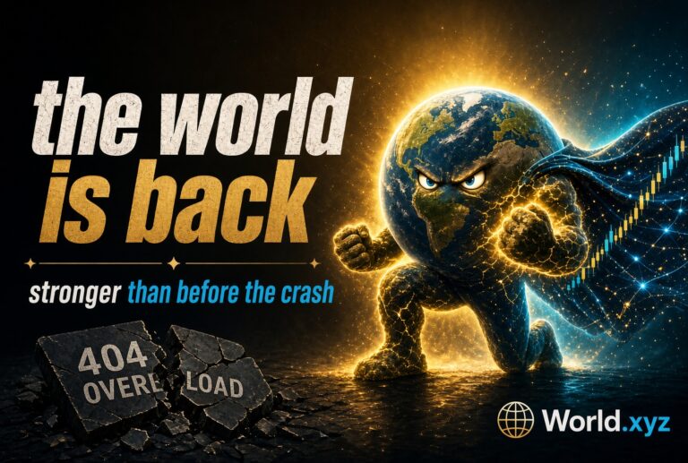 World.xyz Is Back: Solana Prediction Market Crushed by 1M Users, Returns in 48 Hours